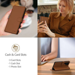 KRYT TECH-PROTECT WALLET GALAXY A56 5G BROWN