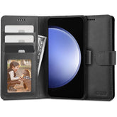 KNIŽKOVÝ KRYT TECH-PROTECT WALLET GALAXY S23 FE BLACK