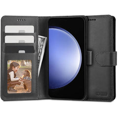 KNIŽKOVÝ KRYT TECH-PROTECT WALLET GALAXY S23 FE BLACK