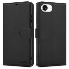 KRYT TECH-PROTECT WALLET IPHONE 16E MATTE BLACK