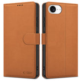 KRYT TECH-PROTECT WALLET IPHONE 16E SADDLE BROWN
