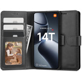 KRYT TECH-PROTECT WALLET XIAOMI 14T PRO BLACK