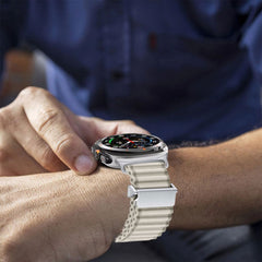 REMIENOK TECH-PROTECT WEAVE PRO SAMSUNG GALAXY WATCH ULTRA (47 MM) CRAYON WHITE