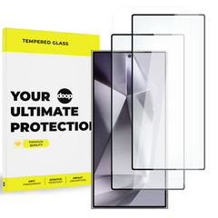 TVRDENÉ SKLO DOOP GLASS 2-PACK GALAXY S24 ULTRA BLACK