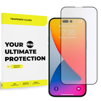 TVRDENÉ SKLO DOOP GLASS IPHONE 14 PRO BLACK