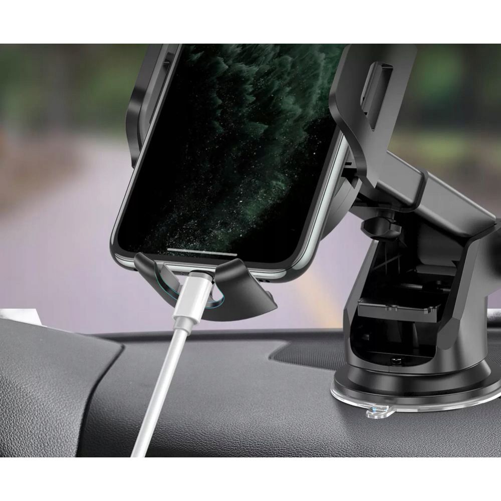 DRŽIAK NA MOBIL DO AUTA TECH-PROTECT UNIVERSAL CAR MOUNT BLACK