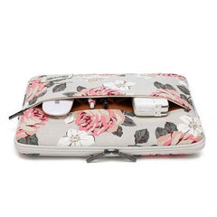 TAŠKA NA NOTEBOOK 13"-14" CANVASLIFE SLEEVE LAPTOP NAVY ROSE
