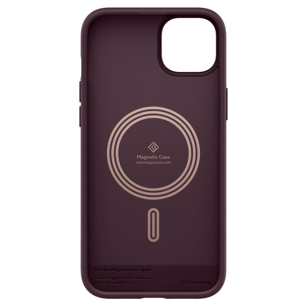 KRYT CASEOLOGY PARALLAX MAG MAGSAFE IPHONE 14 PLUS BURGUNDY