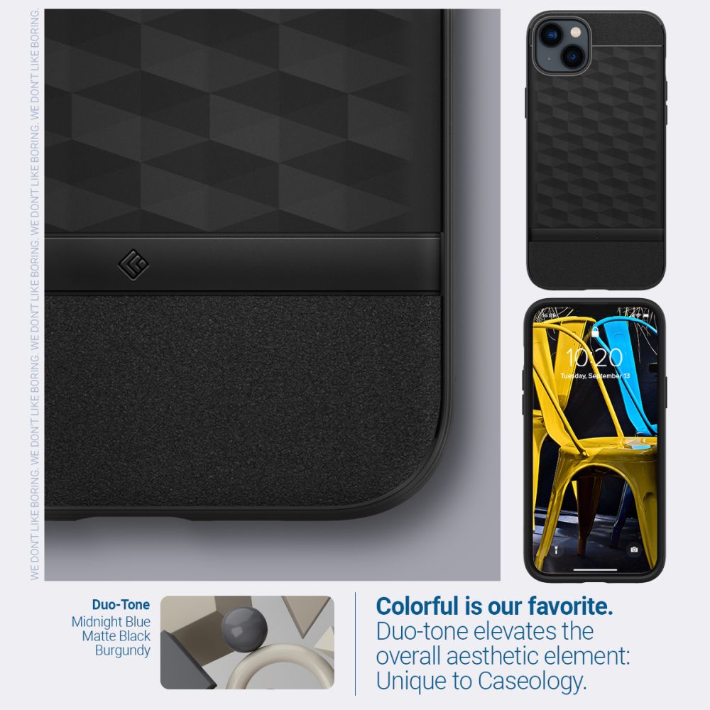 KRYT CASEOLOGY PARALLAX MAG MAGSAFE IPHONE 14 PLUS MATTE BLACK