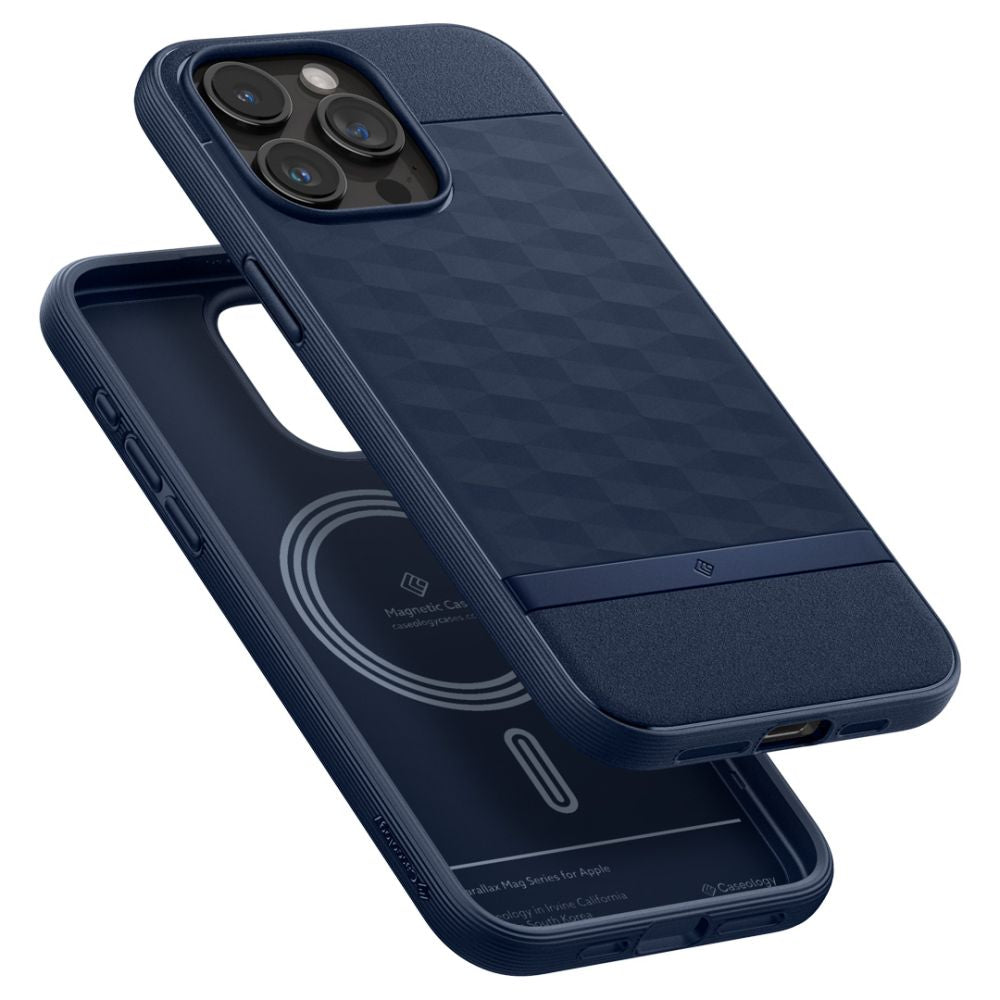 KRYT CASEOLOGY PARALLAX MAG MAGSAFE IPHONE 15 PRO MAX MIDNIGHT BLUE
