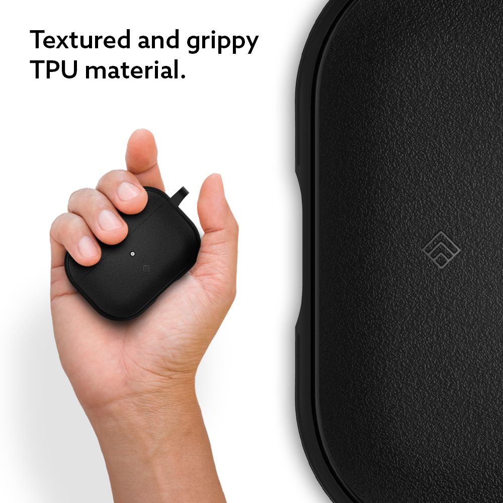 PUZDRO CASEOLOGY VAULT APPLE AIRPODS PRO 1 / 2 MATTE BLACK