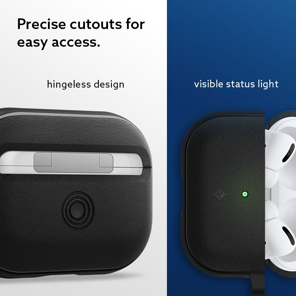 PUZDRO CASEOLOGY VAULT APPLE AIRPODS PRO 1 / 2 MATTE BLACK