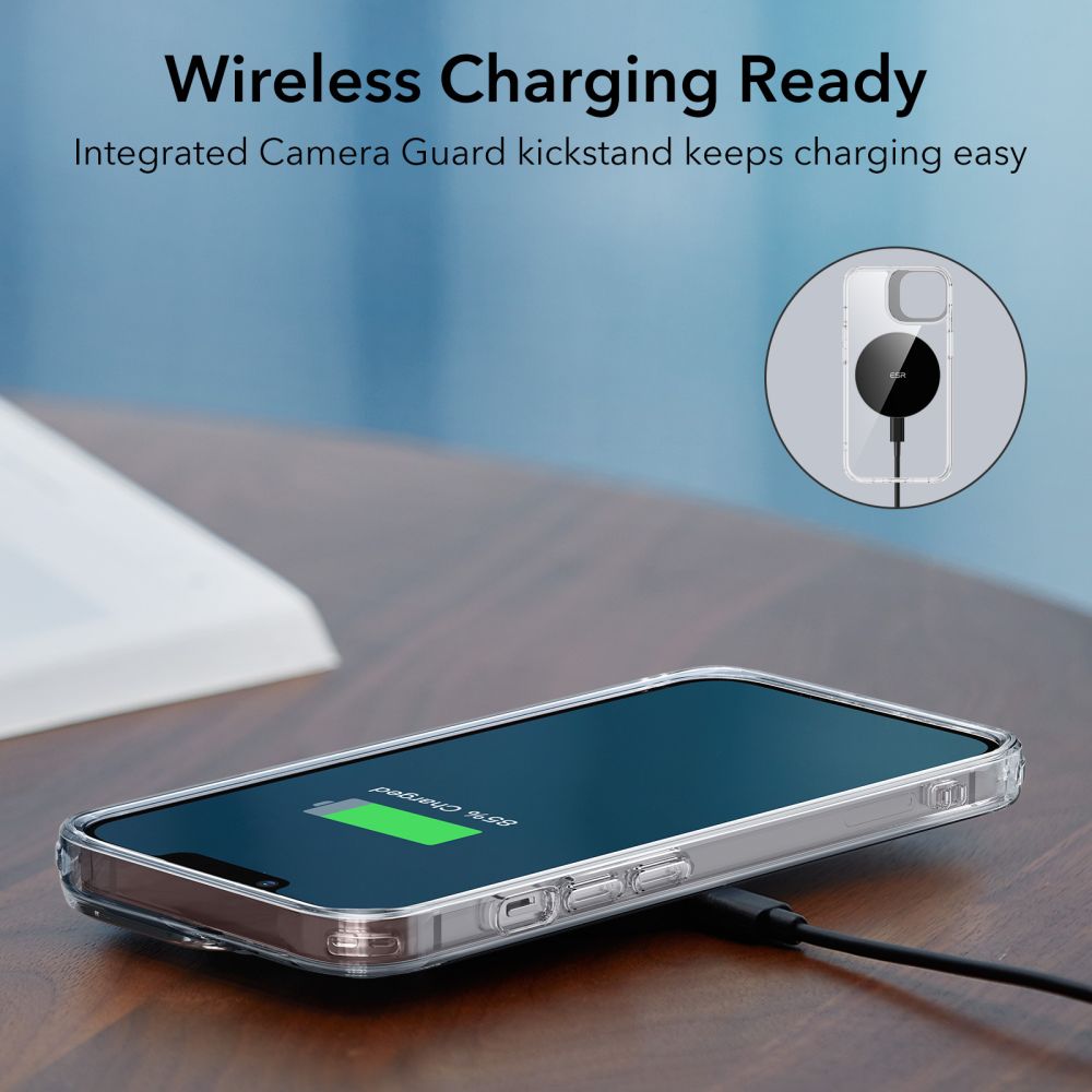 KRYT ESR CLASSIC KICKSTAND IPHONE 14 PLUS CLEAR