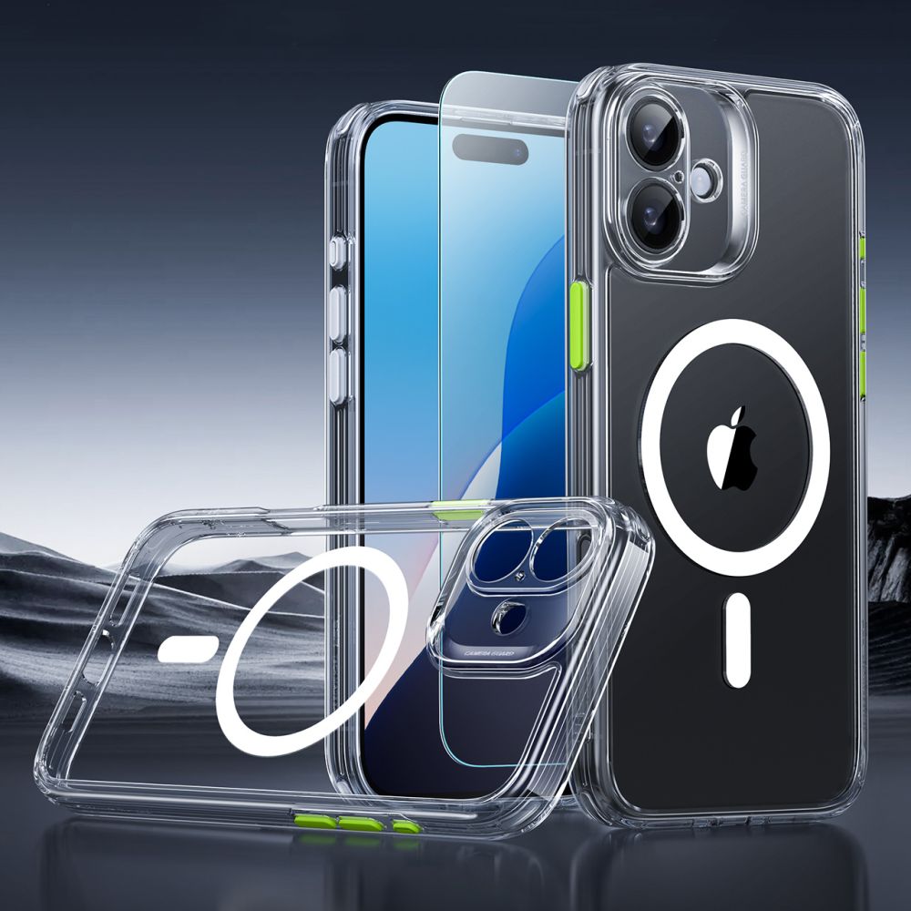 KRYT ESR CLASSIC PRO SET HALOLOCK MAGSAFE IPHONE 16 CLEAR