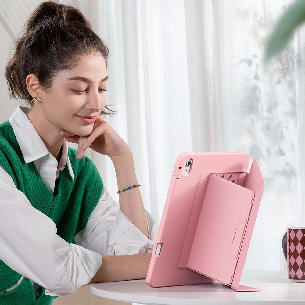 KRYT ESR FLIP HYBRID IPAD 10.9” 10 / 2022 / 11” 11 / 2025 PINK