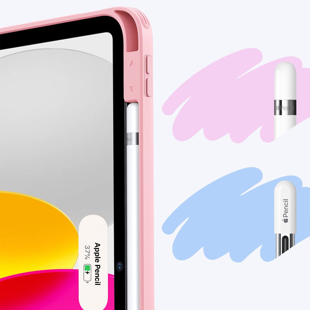 KRYT ESR FLIP HYBRID IPAD 10.9” 10 / 2022 / 11” 11 / 2025 PINK