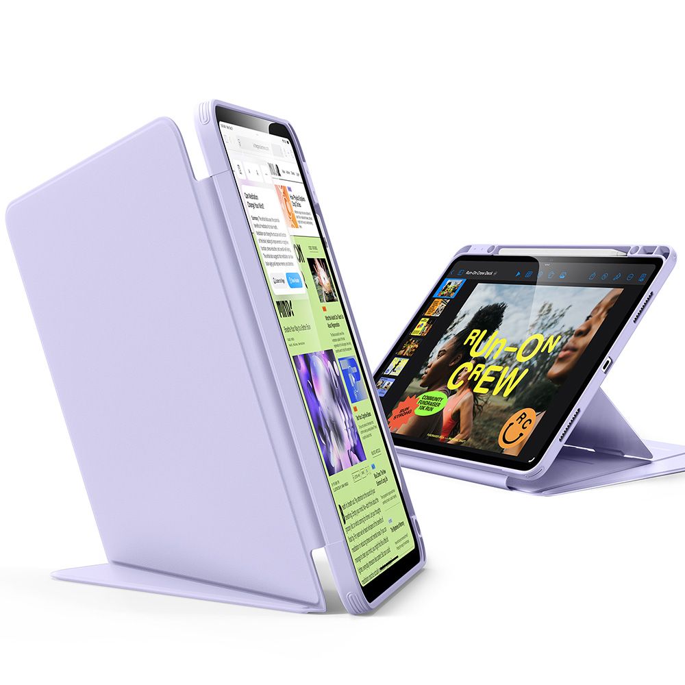 KRYT ESR FLIP HYBRID IPAD AIR 13” 1 / 2 / 2024-2025 PURPLE