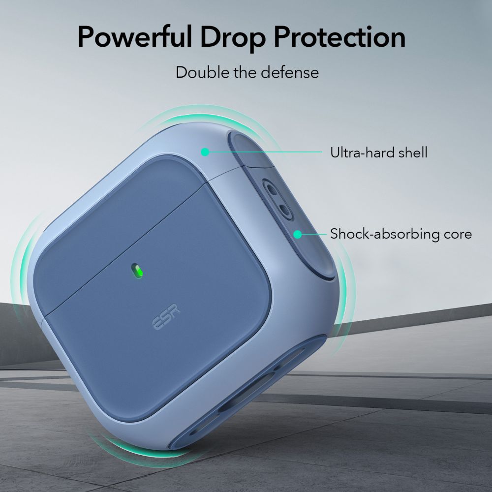 PUZDRO ESR ORBIT HALOLOCK MAGSAFE APPLE AIRPODS 4 BLUE