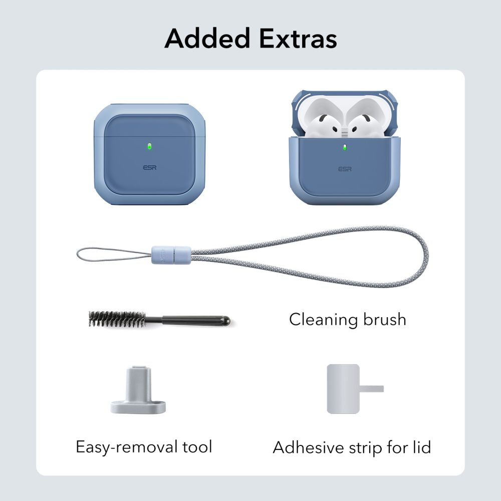 PUZDRO ESR ORBIT HALOLOCK MAGSAFE APPLE AIRPODS 4 BLUE