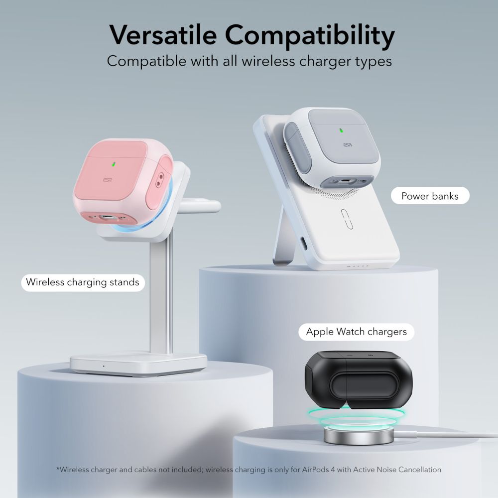 PUZDRO ESR ORBIT HALOLOCK MAGSAFE APPLE AIRPODS 4 PINK