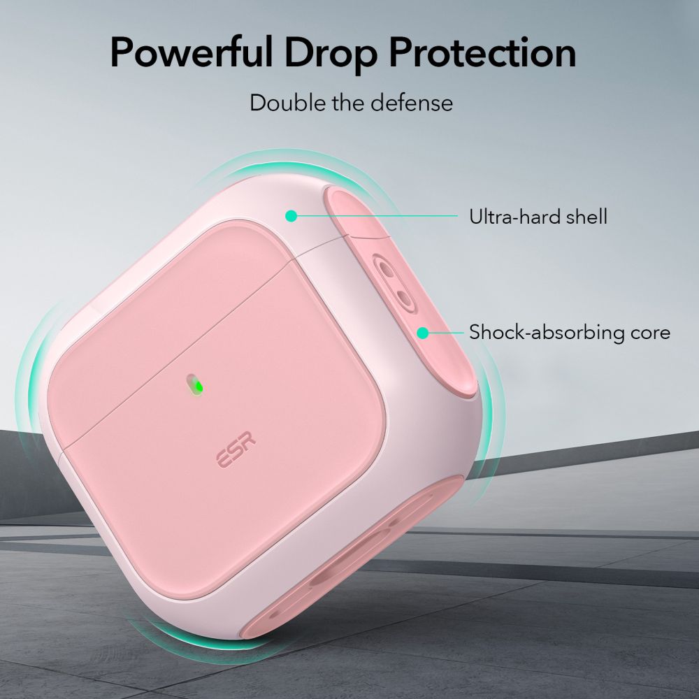 PUZDRO ESR ORBIT HALOLOCK MAGSAFE APPLE AIRPODS 4 PINK