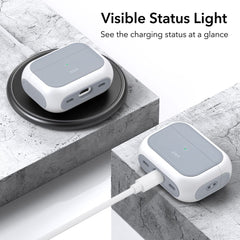 PUZDRO  ESR ORBIT HALOLOCK MAGSAFE APPLE AIRPODS PRO 1 / 2 WHITE