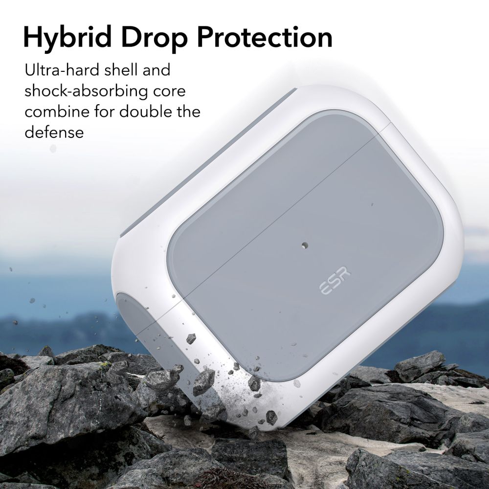 PUZDRO  ESR ORBIT HALOLOCK MAGSAFE APPLE AIRPODS PRO 1 / 2 WHITE