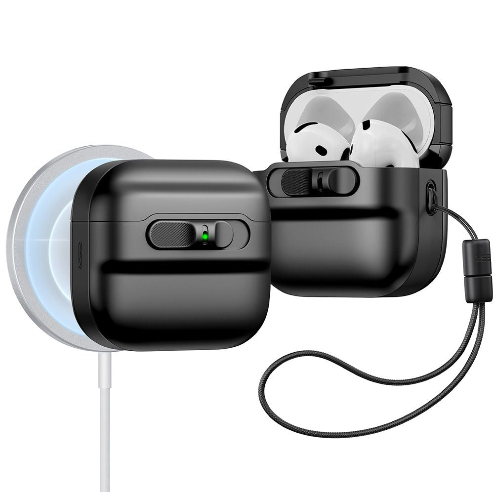 PUZDRO ESR PULSE HALOLOCK MAGSAFE APPLE AIRPODS 4 BLACK