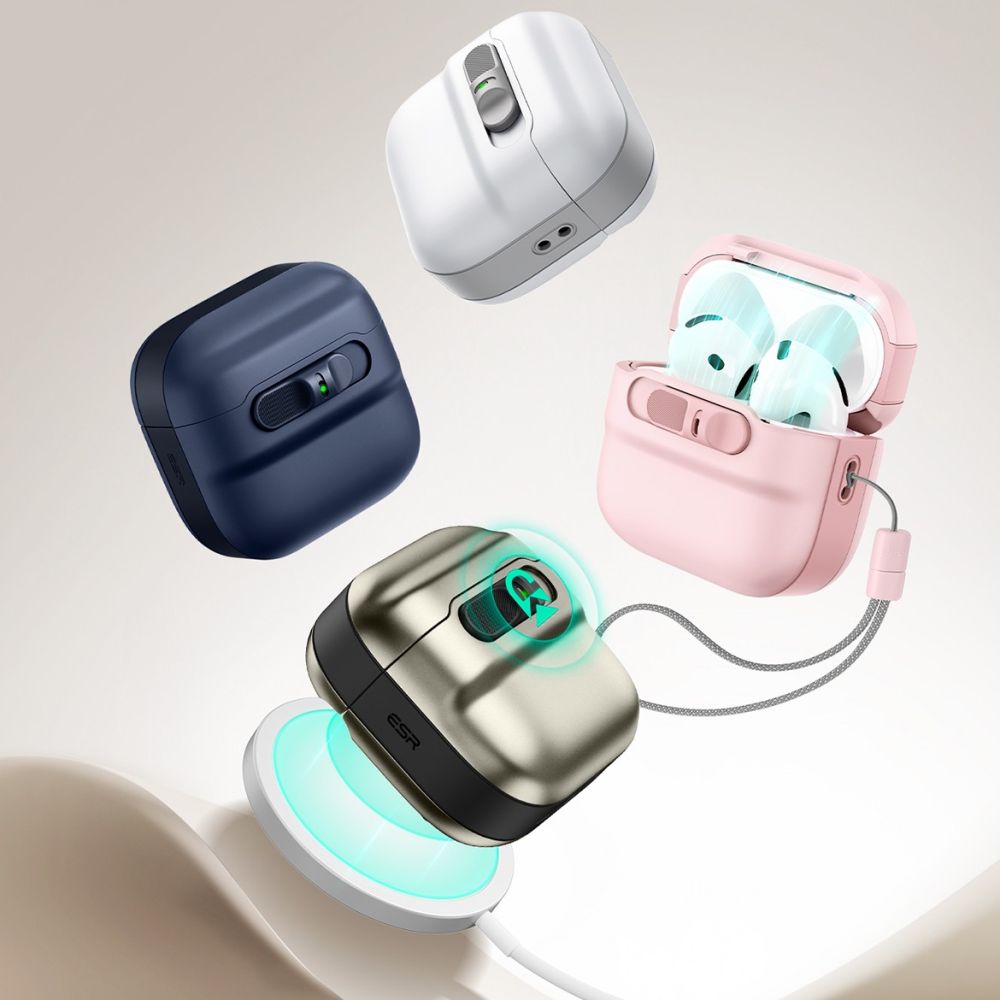 PUZDRO ESR PULSE HALOLOCK MAGSAFE APPLE AIRPODS 4 BLUE