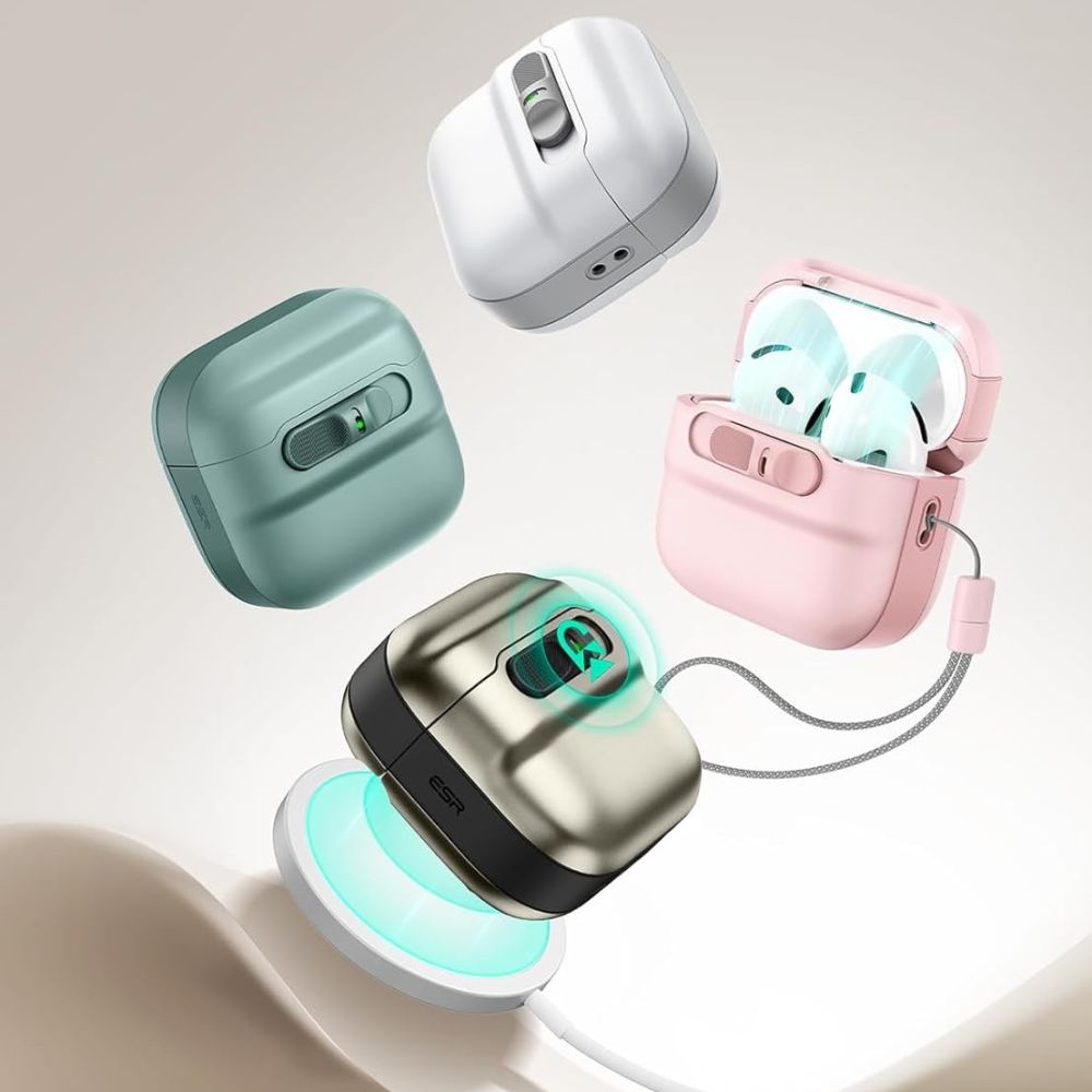 PUZDRO ESR PULSE HALOLOCK MAGSAFE APPLE AIRPODS 4 GREEN