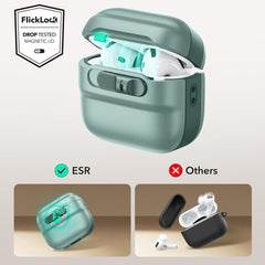 PUZDRO ESR PULSE HALOLOCK MAGSAFE APPLE AIRPODS 4 GREEN