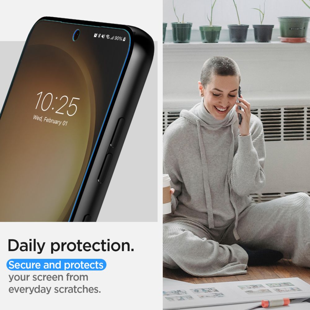 OCHRANNÁ FÓLIA  SPIGEN NEO FLEX 2-PACK GALAXY S23 CLEAR