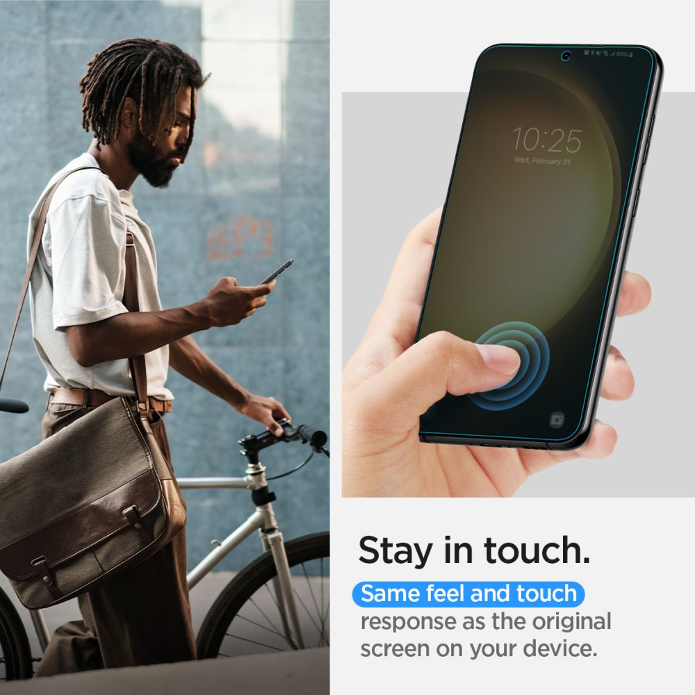 OCHRANNÁ FÓLIA  SPIGEN NEO FLEX 2-PACK GALAXY S23 CLEAR
