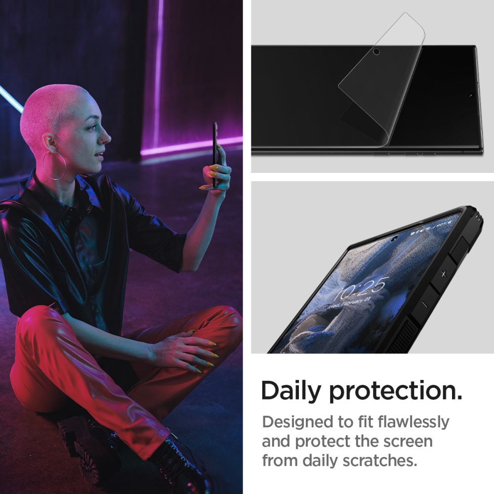 OCHRANNÁ FÓLIA  SPIGEN NEO FLEX 2-PACK GALAXY S23 ULTRA CLEAR