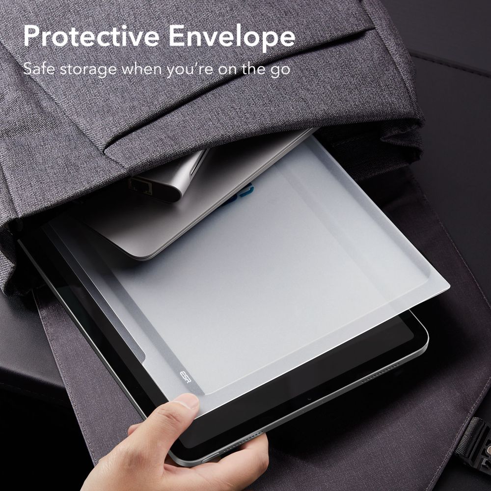 OCHRANNÁ FÓLIA ESR PAPER FEEL MAGNETIC IPAD AIR 10.9 4 / 5 / 6 / 2020-2024 / PRO 11 2 / 3 / 4 / 2020-2022 MATTE CLEAR