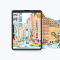 2X OCHRANNÁ FÓLIA PRE IPAD AIR 13 2024 FÓLIA HOFI PAPER PRO+ 2-PACK MATTE CLEAR