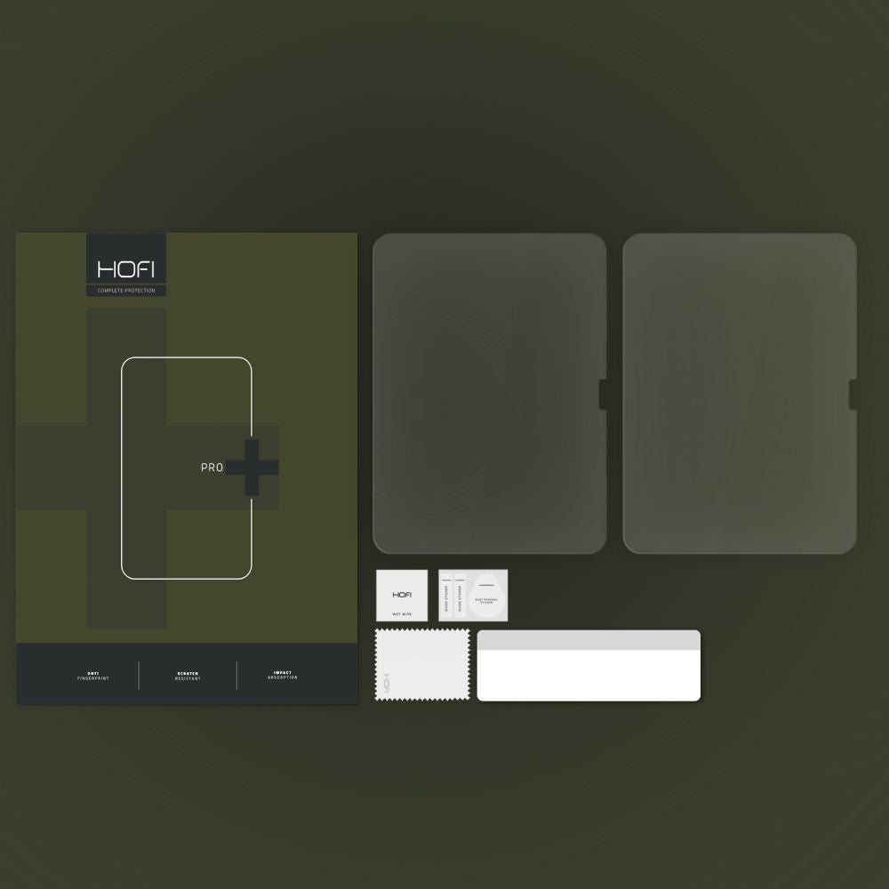 2X OCHRANNÁ FÓLIA PRE IPAD AIR 13 2024 FÓLIA HOFI PAPER PRO+ 2-PACK MATTE CLEAR