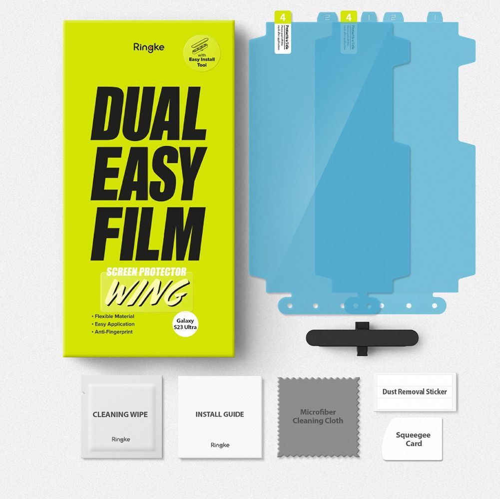 OCHRANNÁ FÓLIA RINGKE DUAL EASY 2-PACK GALAXY S23 ULTRA CLEAR