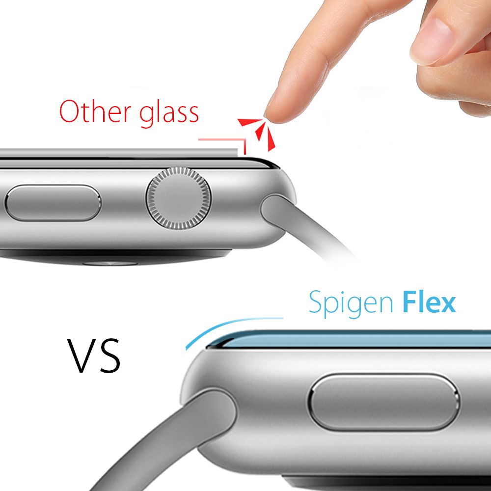 3X OCHRANNÁ FÓLIA SPIGEN NEO FLEX 3-PACK APPLE WATCH 40 / 41 MM CLEAR
