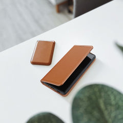 KNIŽKOVÝ KRYT NA SAMSUNG GALAXY A15 5G HEYCASE LEATHER WALLET CLARET