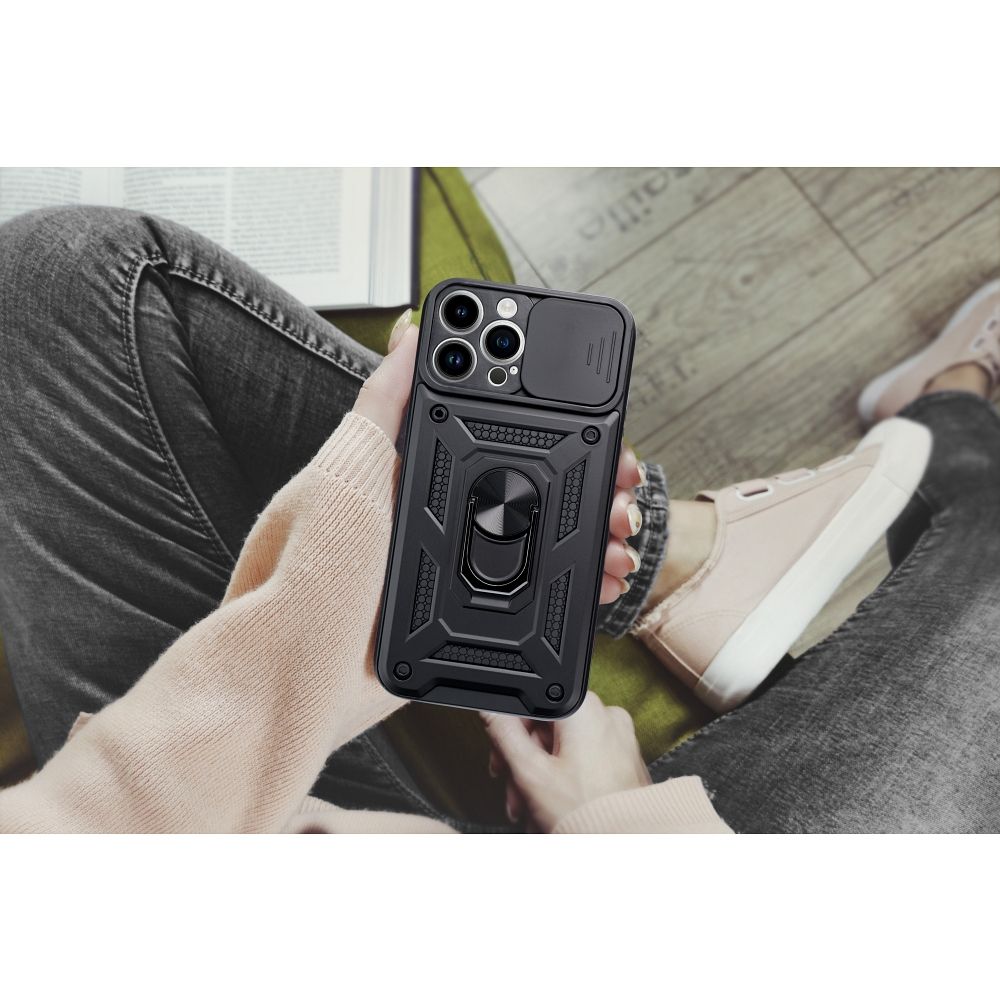 KRYT NA SAMSUNG GALAXY A15 5G HEYCASE CAMSHIELD BLACK