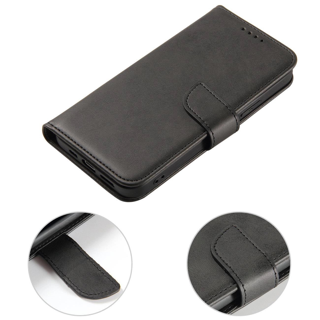 KNIŽKOVÝ KRYT NA XIAOMI 14 PRO HEYCASE MAGNET CASE WALLET BLACK