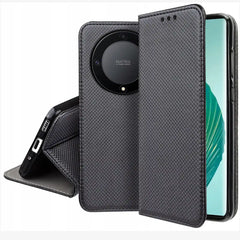 KNIŽKOVÝ KRYT NA HONOR MAGIC 6 LITE / HONOR X50 5G HEYCASE MAGNETO WALLET BLACK