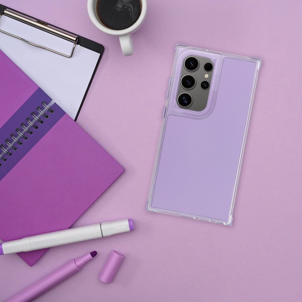 KRYT NA SAMSUNG GALAXY A55 5G HEYCASE RAINBOW LIGHT VIOLET