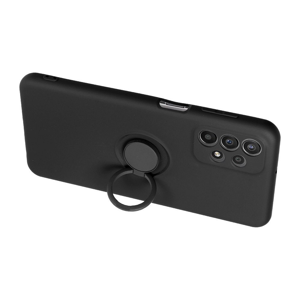 KRYT NA SAMSUNG GALAXY A25 5G HEYCASE SILICONE RING BLACK