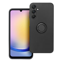 KRYT NA SAMSUNG GALAXY A25 5G HEYCASE SILICONE RING BLACK