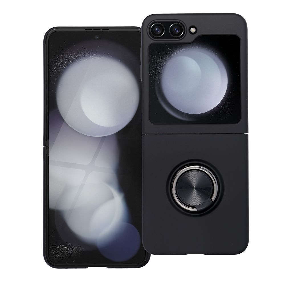 KRYT NA SAMSUNG Z Z FLIP 5 HEYCASE SILICONE RING BLACK