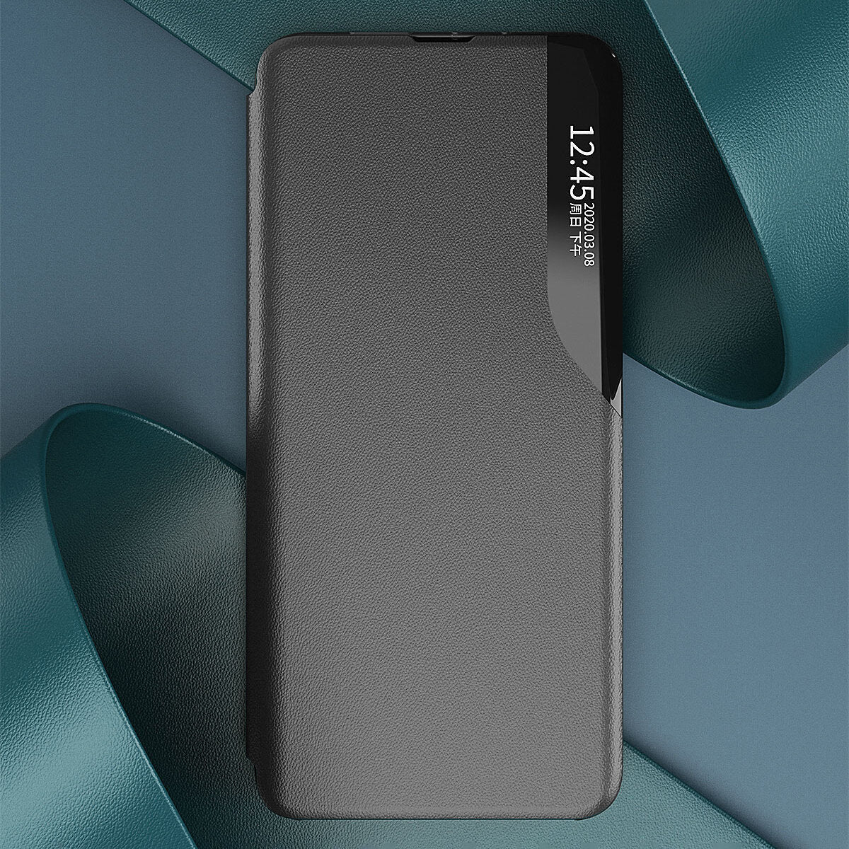 KNIŽKOVÝ KRYT NA SAMSUNG GALAXY S24 ULTRA HEYCASE SMART VIEW BLACK