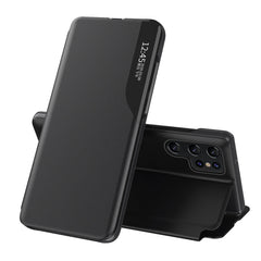 KNIŽKOVÝ KRYT NA SAMSUNG GALAXY S24 ULTRA HEYCASE SMART VIEW BLACK