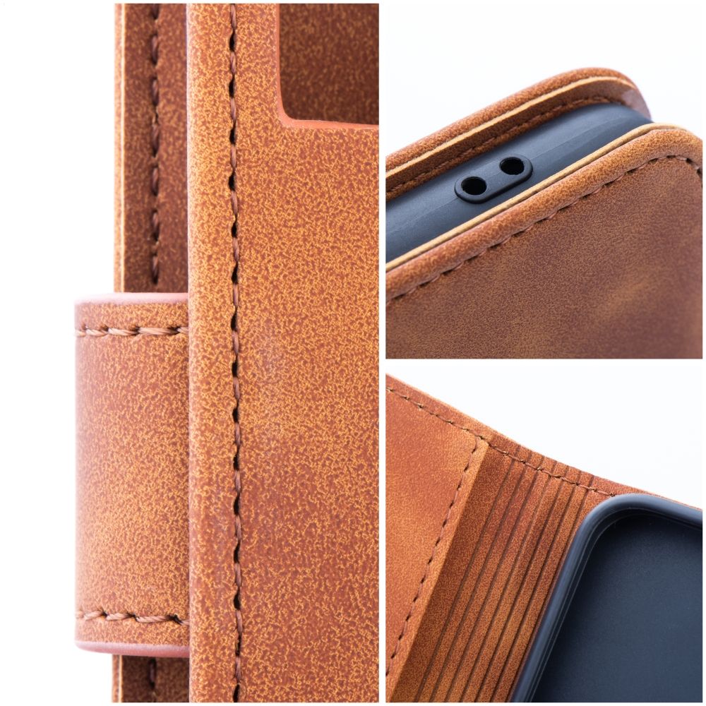 KNIŽKOVÝ KRYT NA SAMSUNG GALAXY A55 5G HEYCASE TENDER WALLET MOCA